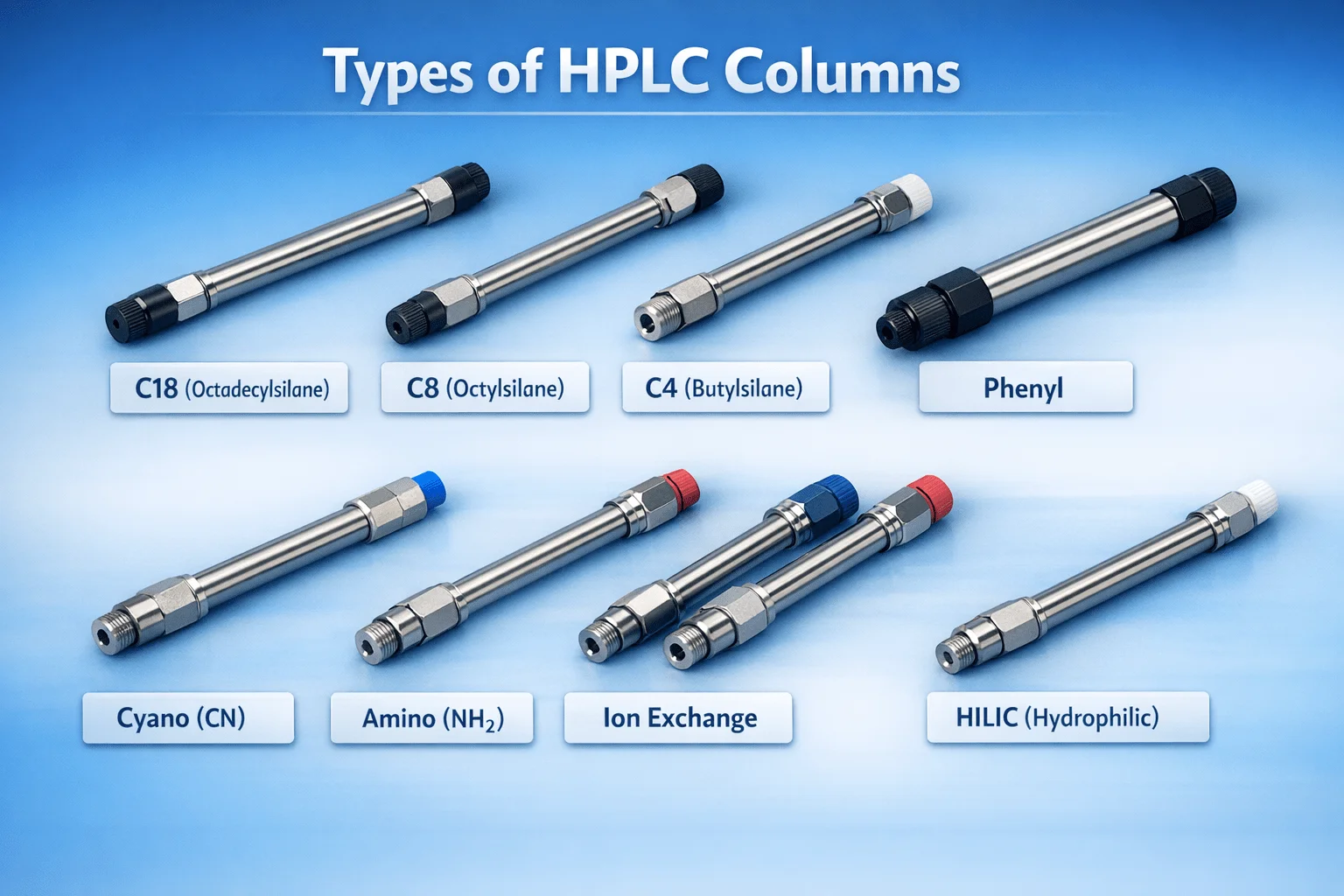 Columns in HPLC