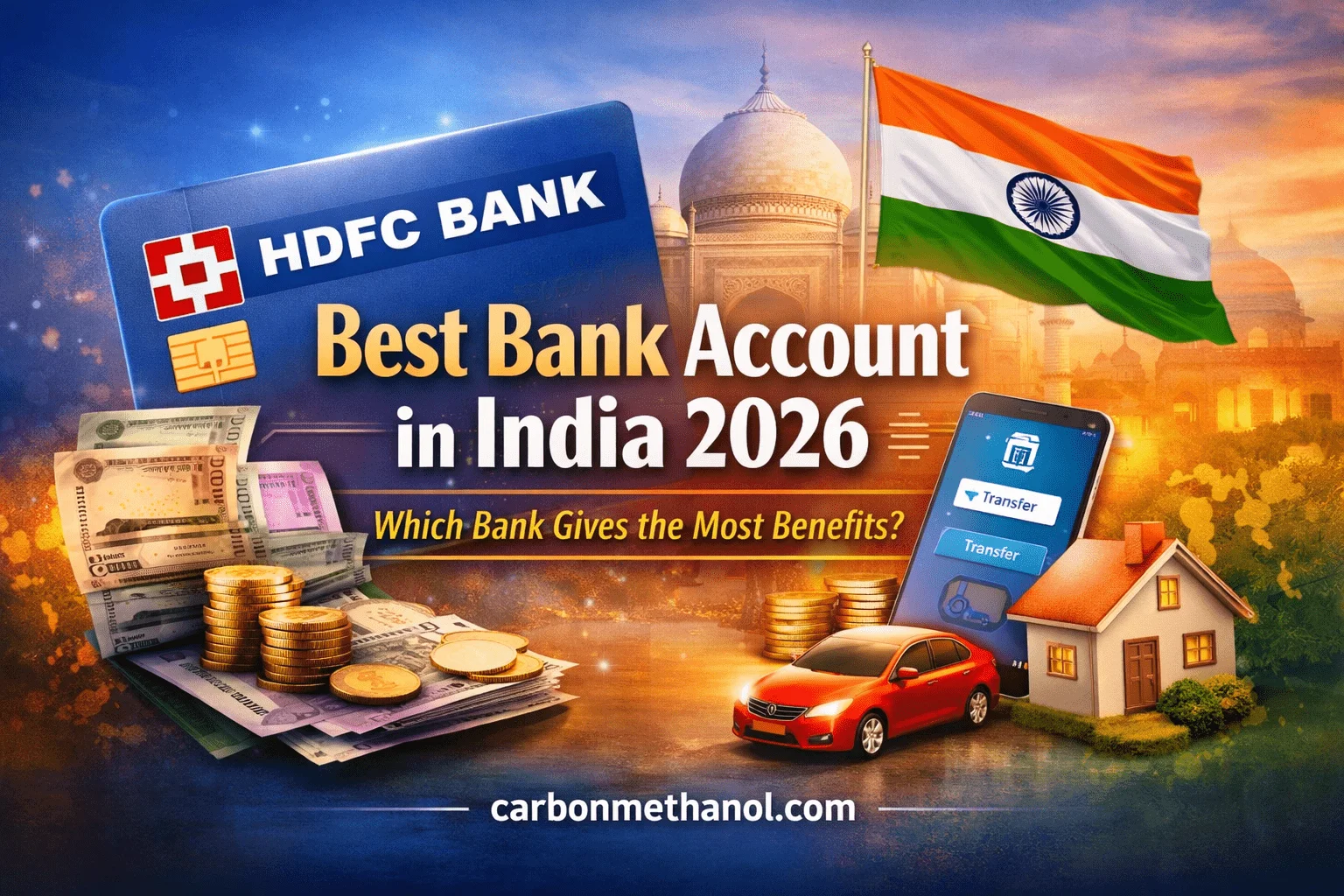 Best Bank Account in India 2026: Top 7 Banks with Highest Benefits